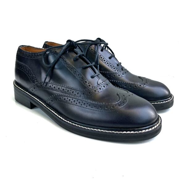 Marc Jacobs The Ghillie Brogues | Handmade in Italy | Preppy Moto Heritage NEW - Picture 2 of 16